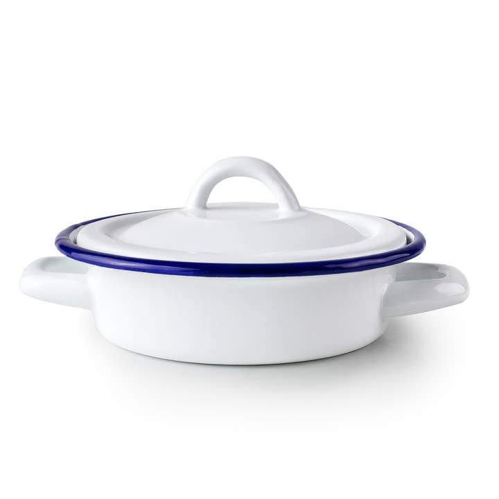 IBILI - 14 Cm White Egg Plate With Lid for wholesale by Ibili