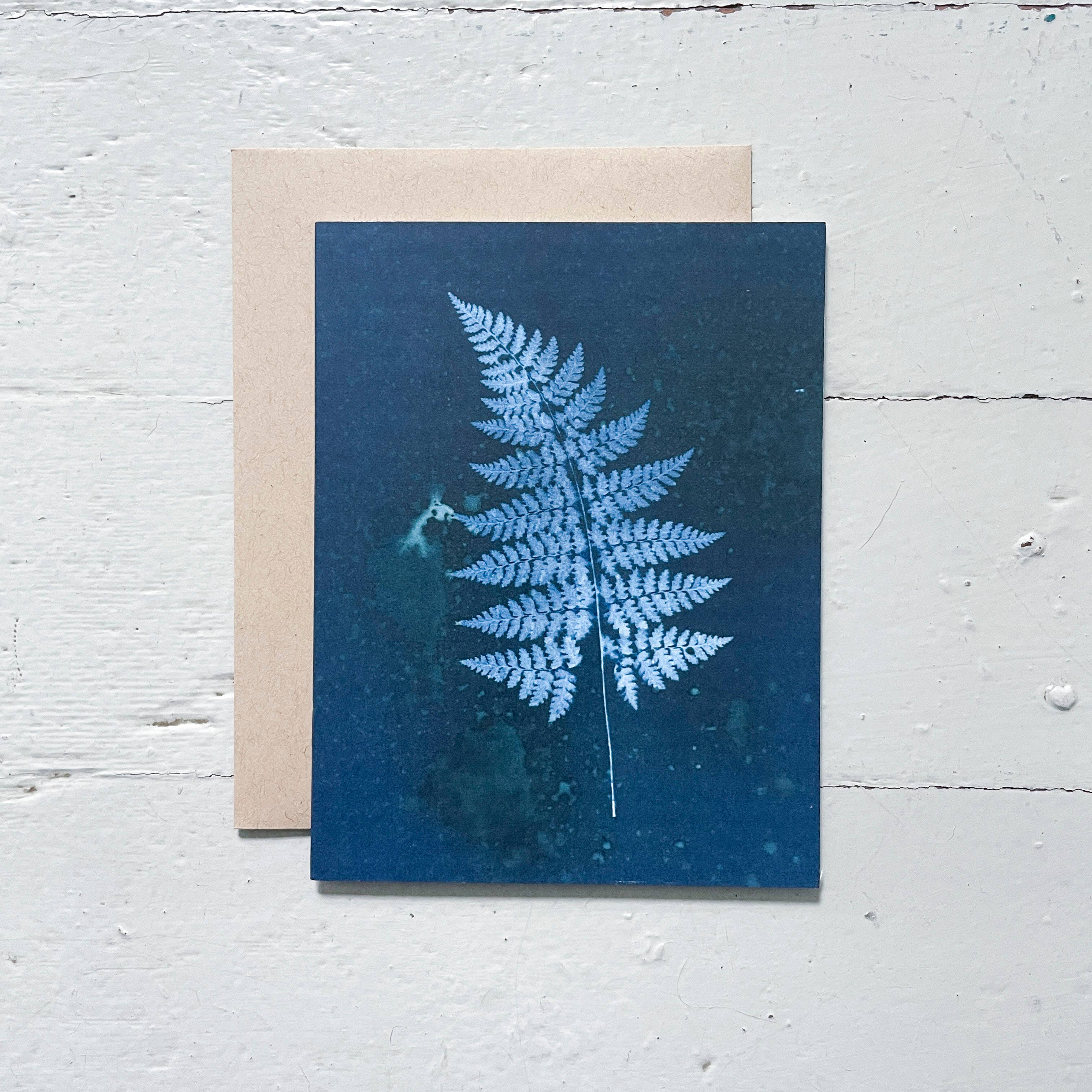 Atwater Designs - Vente Carte de vœux classique - Coffret de cartes de vœux Slow Mornings | Botanical Cyanotype9