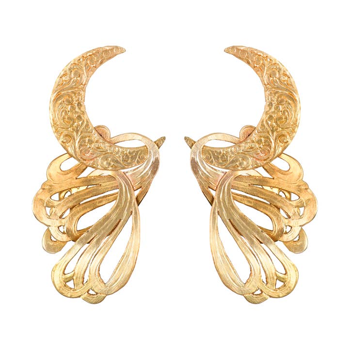 Boucles d'oreilles Aurora pour la vente par We Dream in Colour