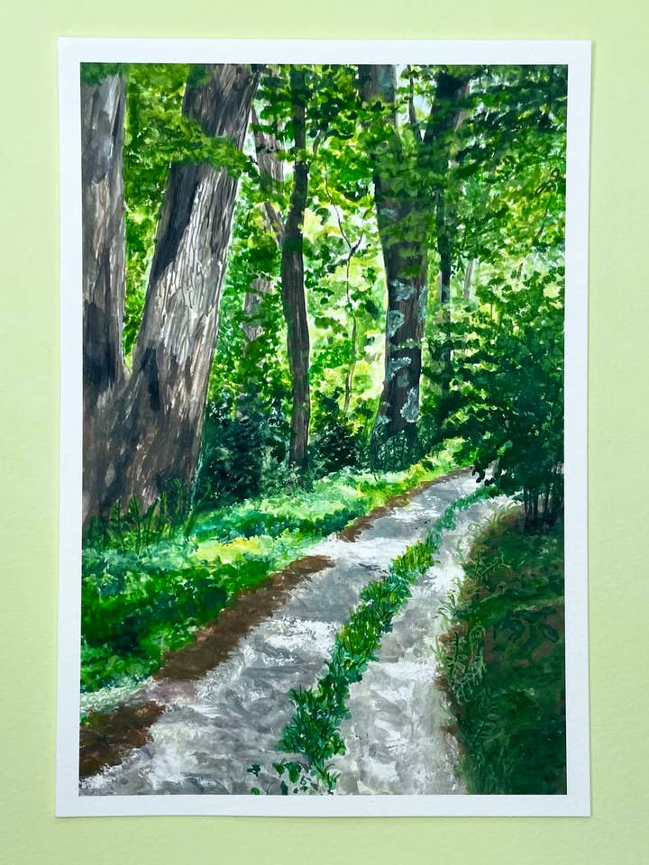 The Road to Home Print for wholesale by Lilly Carr Art