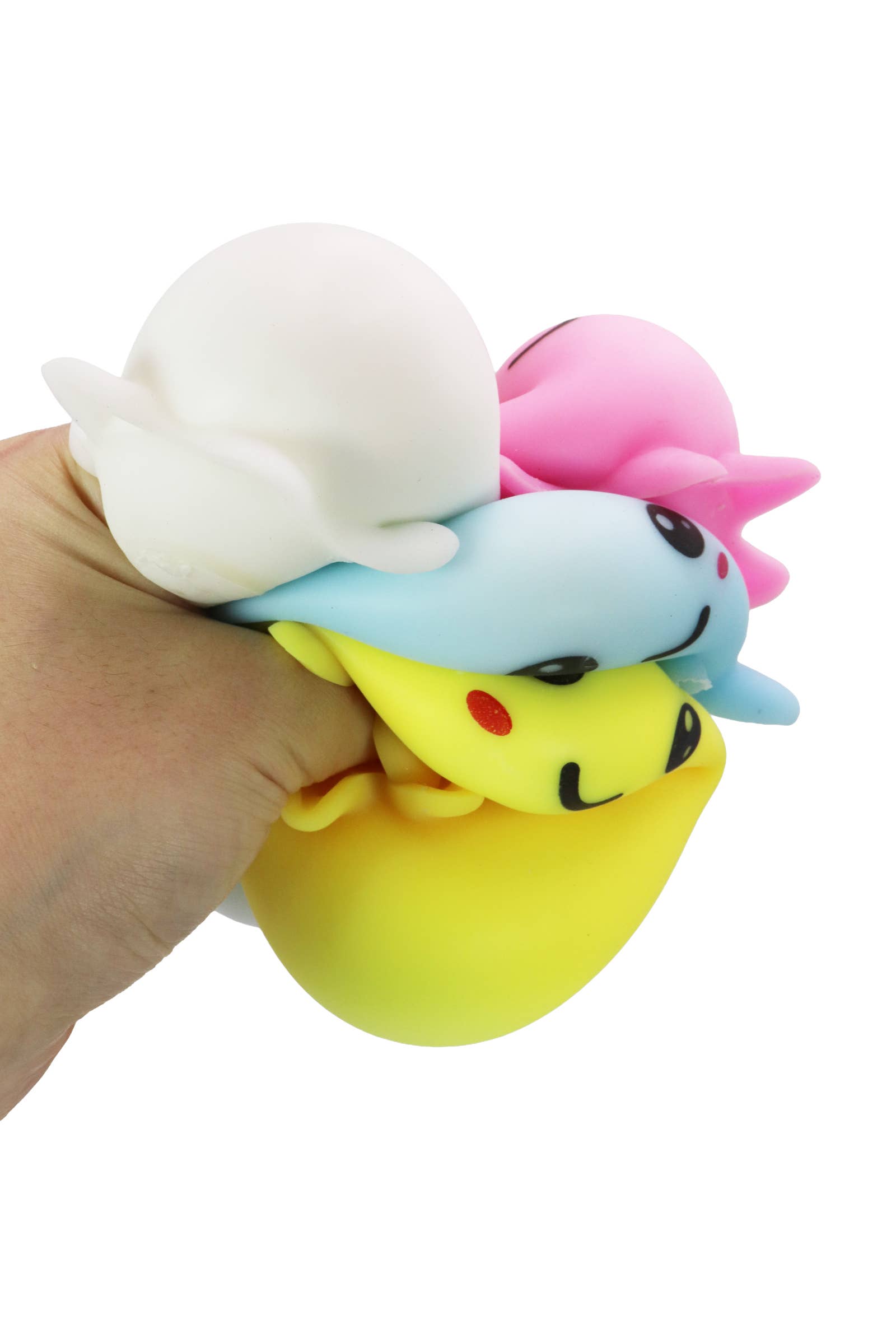 ASSORTI Pull extensible rempli de slime Octopus Fluffy Squishy en vente sur Faire2