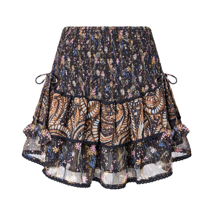 Autumn Days Ruffle Mini Skirt for wholesale by Joe Browns