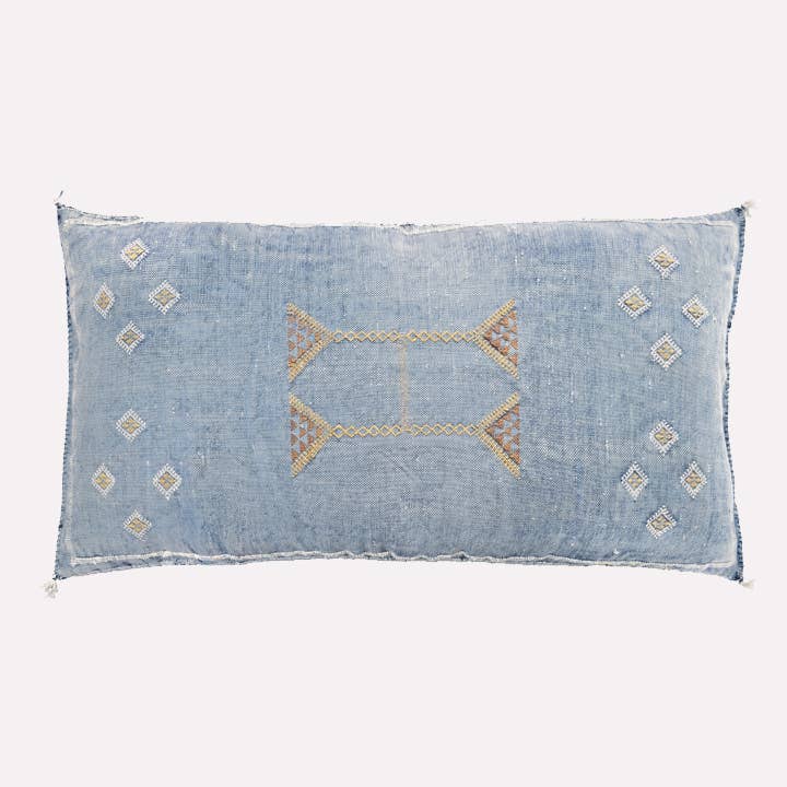 Vegan Cactus Cushion XL | Blues and other Purchase Wholesale cactus pillow. Free Returns & Net 60 Terms on Faire trending on Faire.