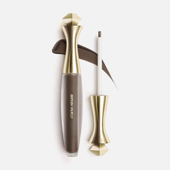 Secret Weapon Mighty Brow 48hr Shaping Gel 4. Dark Brown- Eyebrow for wholesale by Mirenesse