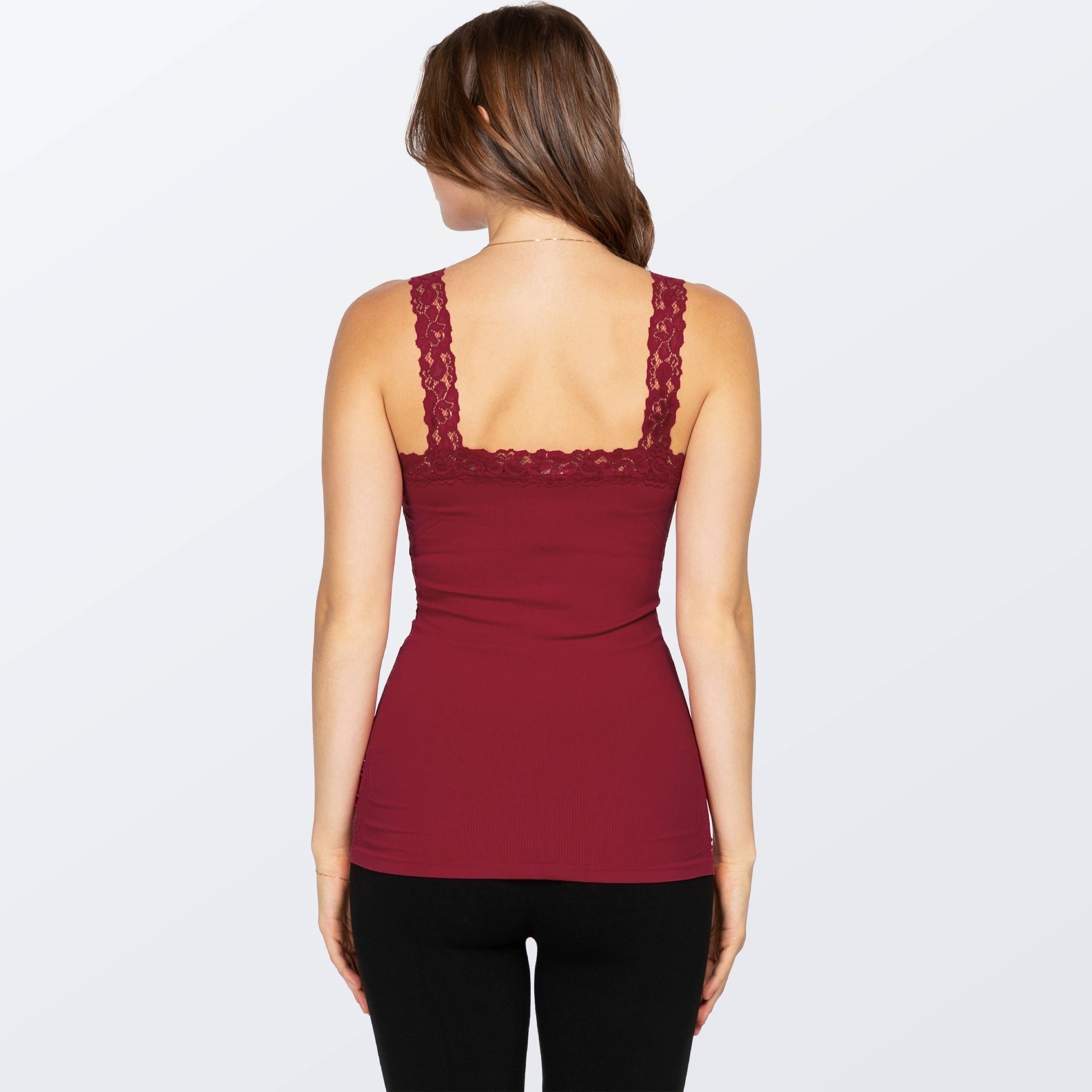 Friday Best - Vente Caraco – femme - Camisole corset sans couture avec bretelles en dentelle21