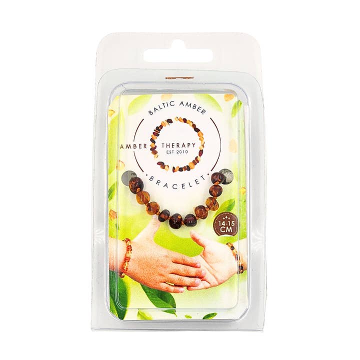 14-15cm Toffee Amber Bracelet/Anklet for wholesale by Amber Therapy