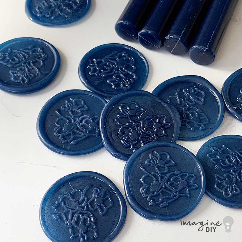 Imaginediy – wholesale Rubber/decorative stamp – Wild Poppy - Wax Seal4