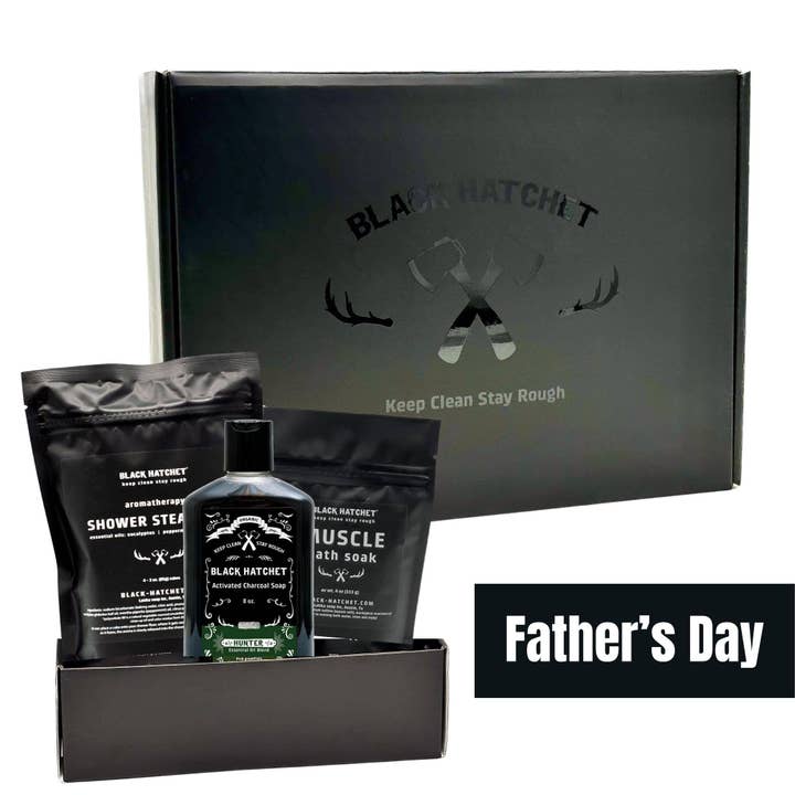 Black Hatchet - Wholesale Bath & Body Set - Men's - Black Hatchet Gift Set - for Men3