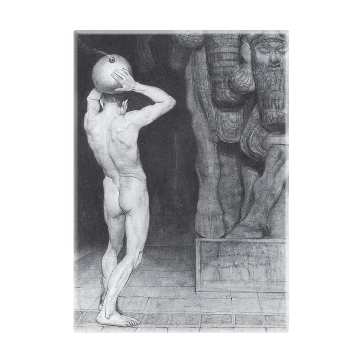 Square Deal Recordings & Supplies - Wholesale Magnet - Magnet - Sascha Schneider - "The Anarchist" (1894)