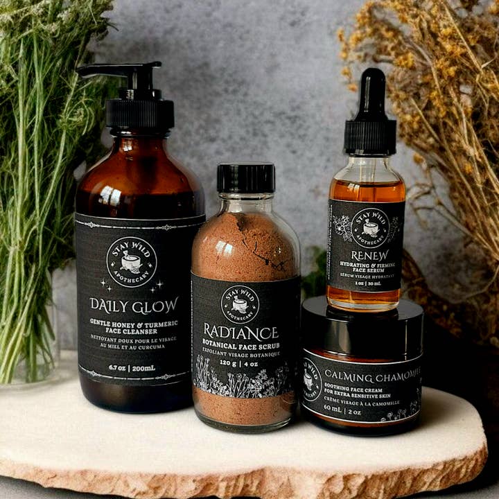 Stay Wild Apothecary – Esfoliante facial por atacado – Pó Esfoliante Facial Radiance2