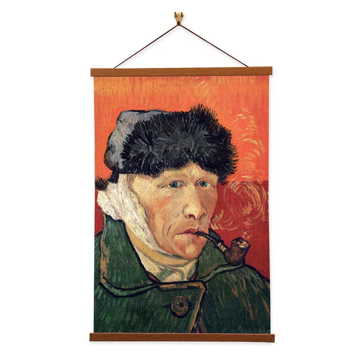Self-Portrait - Vincent van Gogh - Wall Art Canvas Painting for wholesale by Vintage Banners