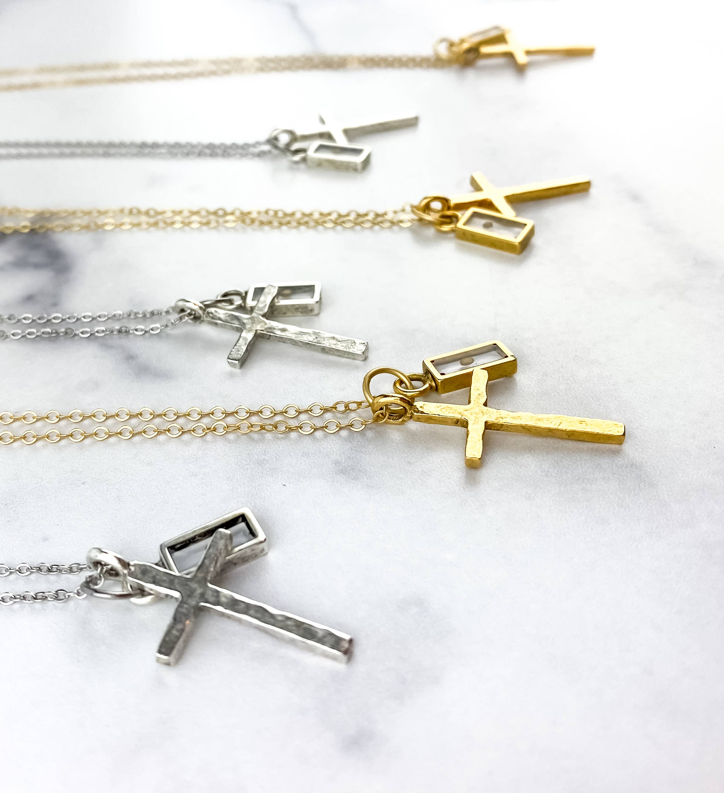 Light Shine - Wholesale Pendant/Charm Necklace - Cross Necklace with Mustard Seed | Faith Christian Necklace3
