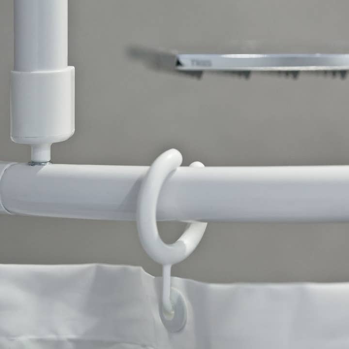 TROPIK HOME – Engroshandel Bruseforhæng – Buet Bruseforhæng Rail/Rod Med Loft Beslag 130cm