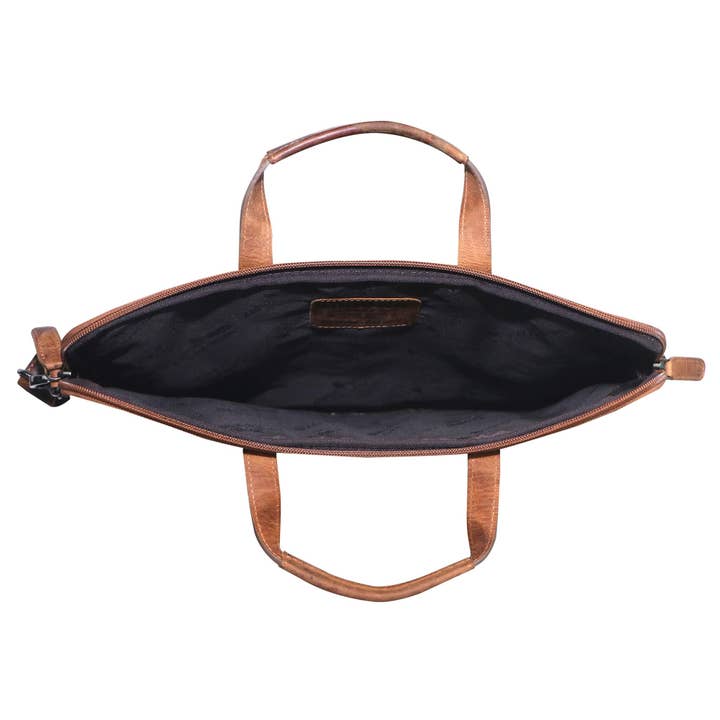 Greenwood - Vente Sac pour ordinateur portable – unisexe - Fred Sacoche pour ordinateur portable 13 pouces en cuir avec bandoulière amovible Housse Macbook Air3