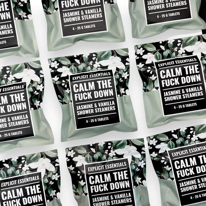 Explicit Essentials - Wholesale Shower Steamer/Bomb - Calm TF Down Shower Steamers9
