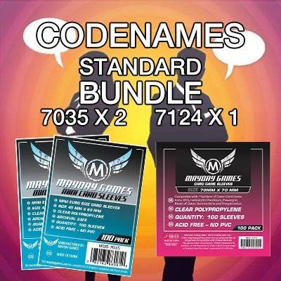 Mayday Games - Wholesale Card Game - "Codenames" Card Sleeve Kit1