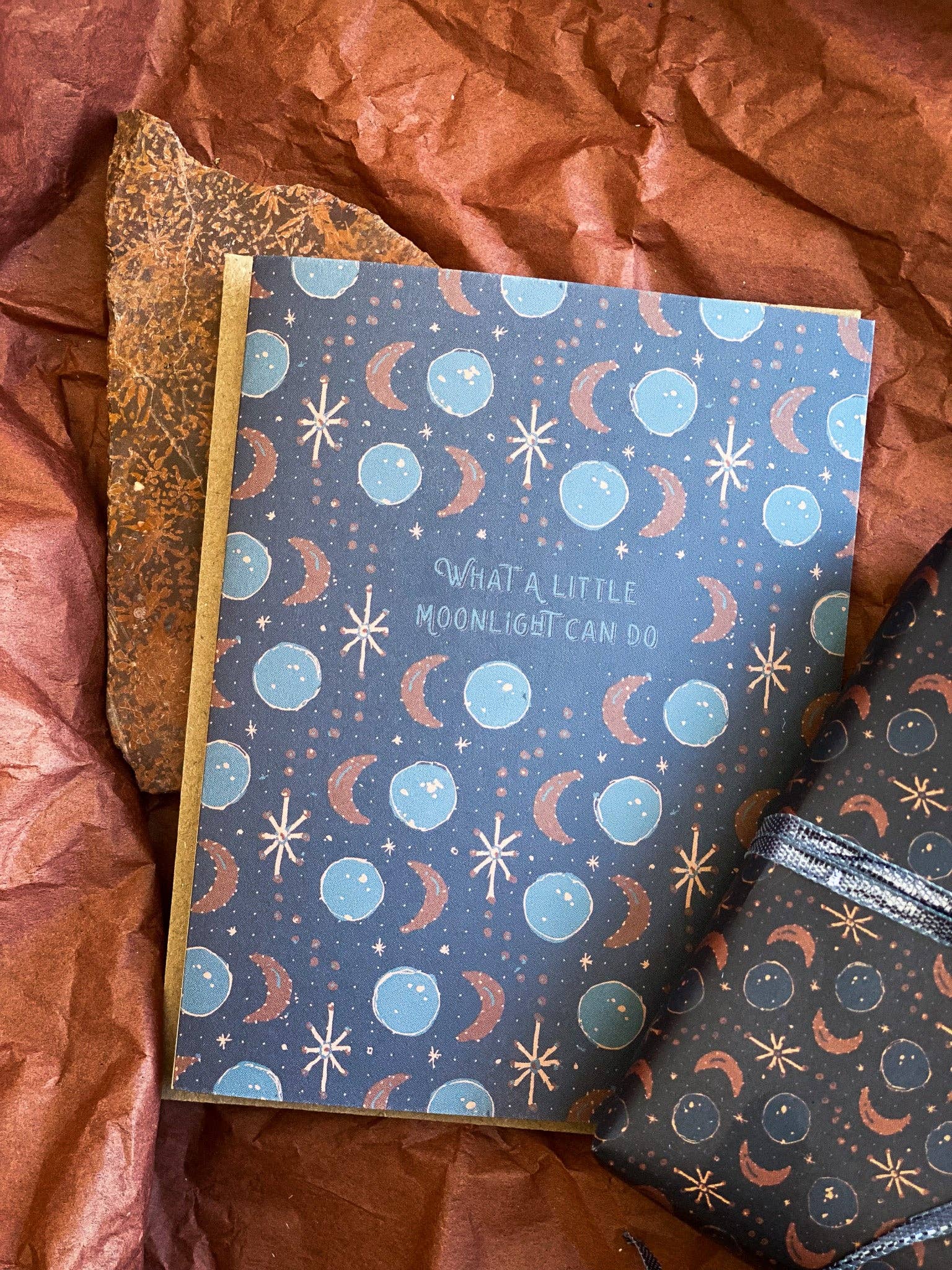 re:mused studio - Vente Carte de vœux classique - Carte de vœux A2 Un peu de clair de lune6