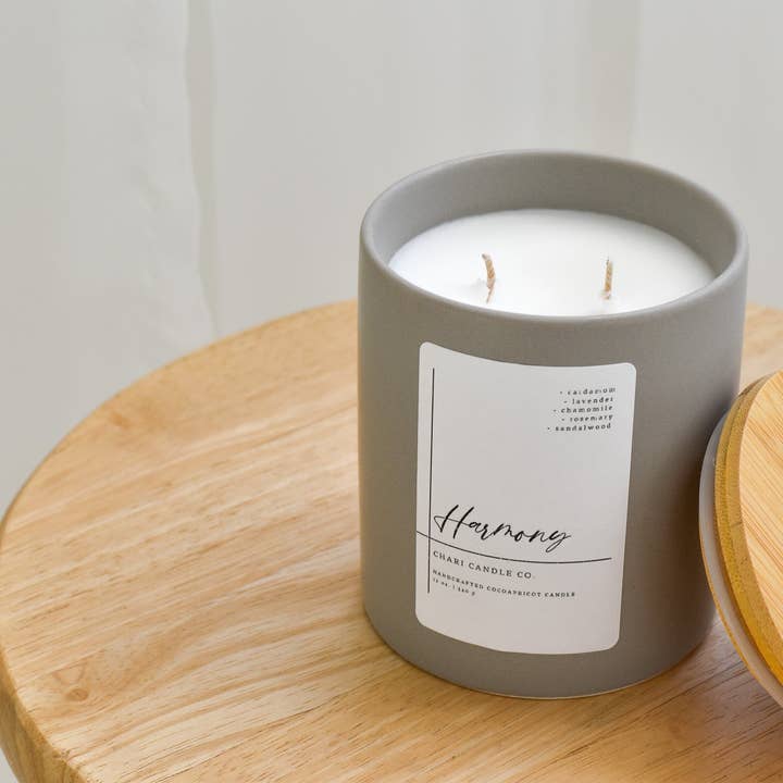 Chari Candle Co. - Wholesale Jar/Filled Candle - Harmony3