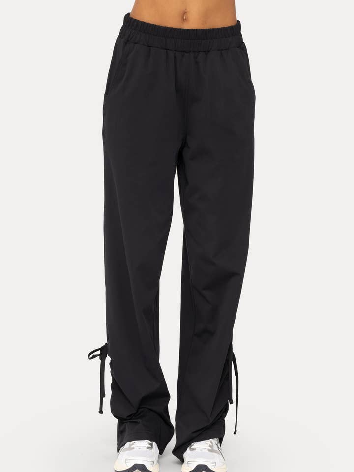 Mono B - Wholesale Pants - Women's - GREEN - Ecosoft Wide Leg Pants0