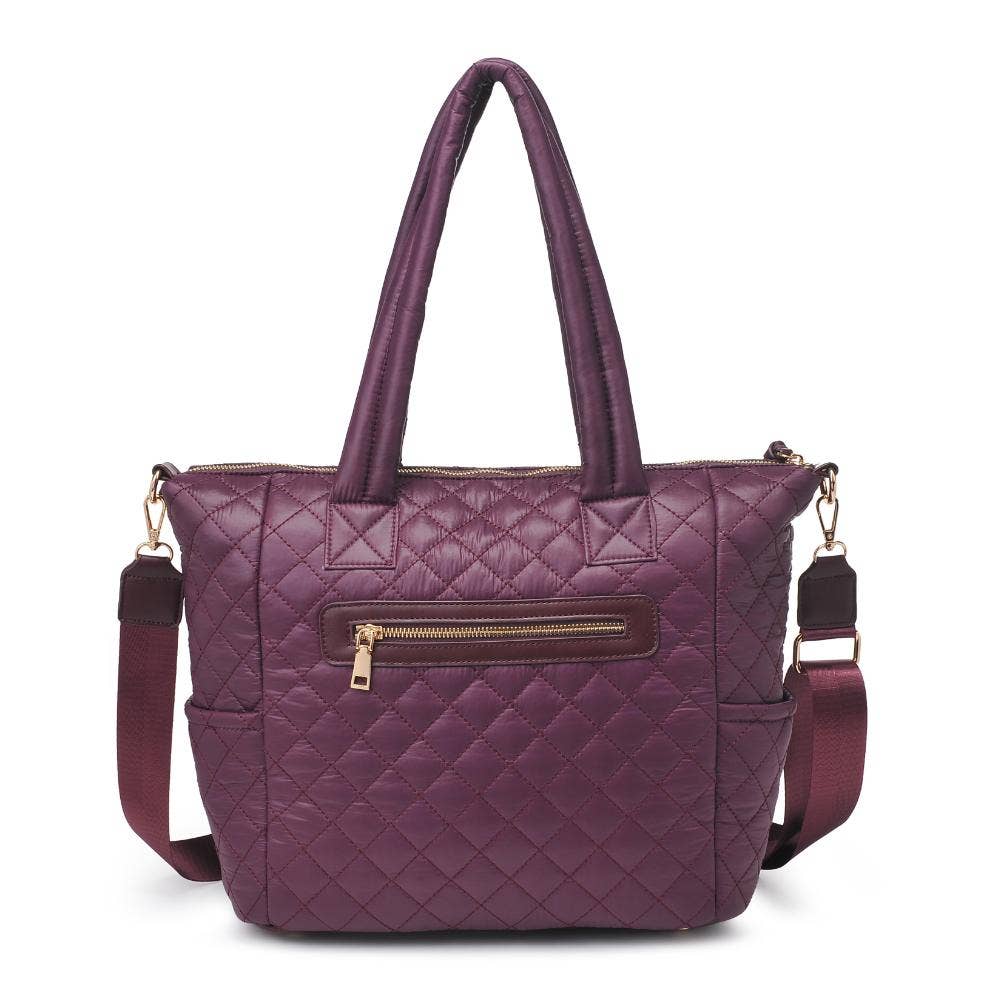 Urban Expressions – wholesale Tote bag – Women's – Jayna Quilted Nylon Tote6