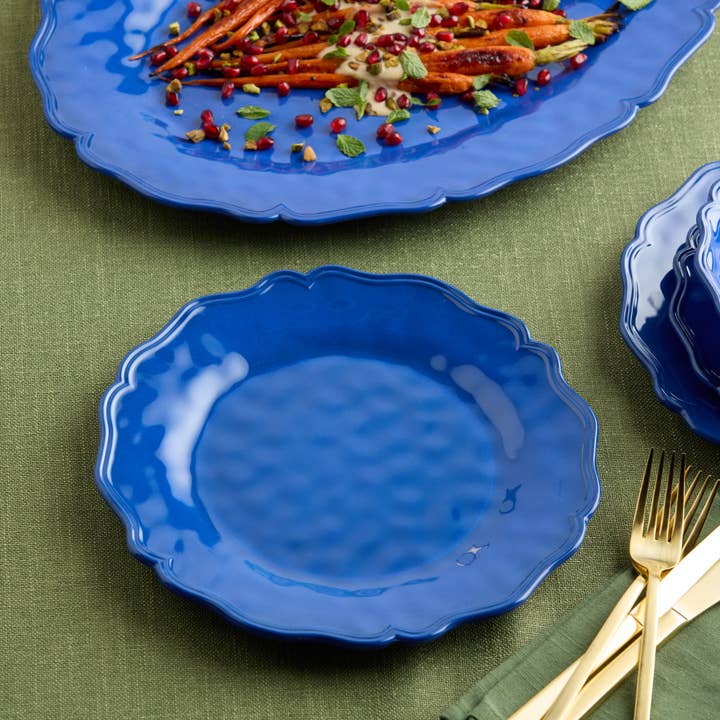 Certified International - Wholesale Dinner Plate - Isabella Blue 100% Melamine Dinner Plate 11in