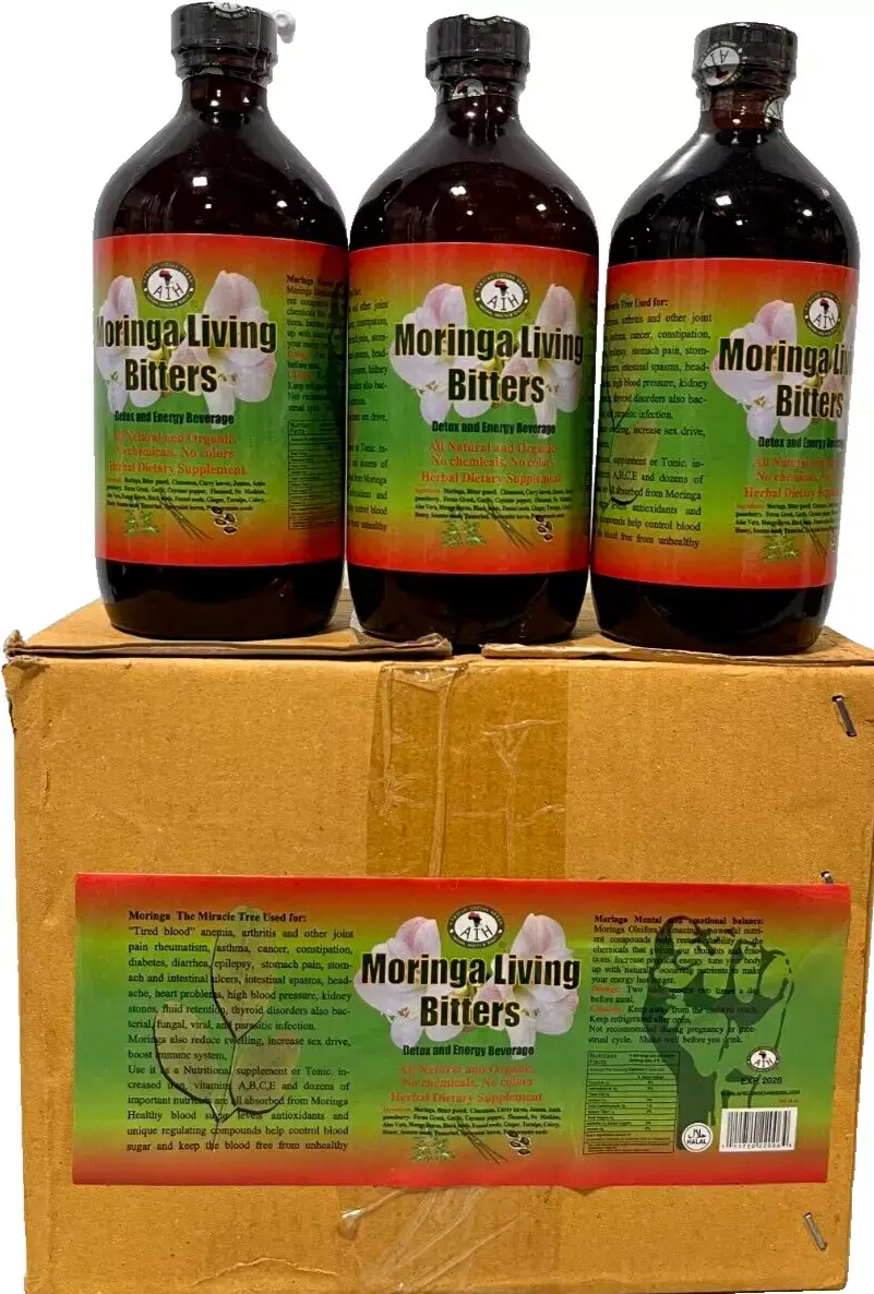 AfroCosmetics & Culture - Wholesale Oral Supplement/Vitamin - African Herb Bitters Pure Natural Organic 16 oz Bottle33