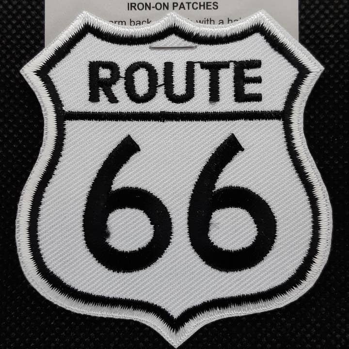 Patch - Route 66 for wholesale by Fantastic Souvenirs, Gifts & Collectibles