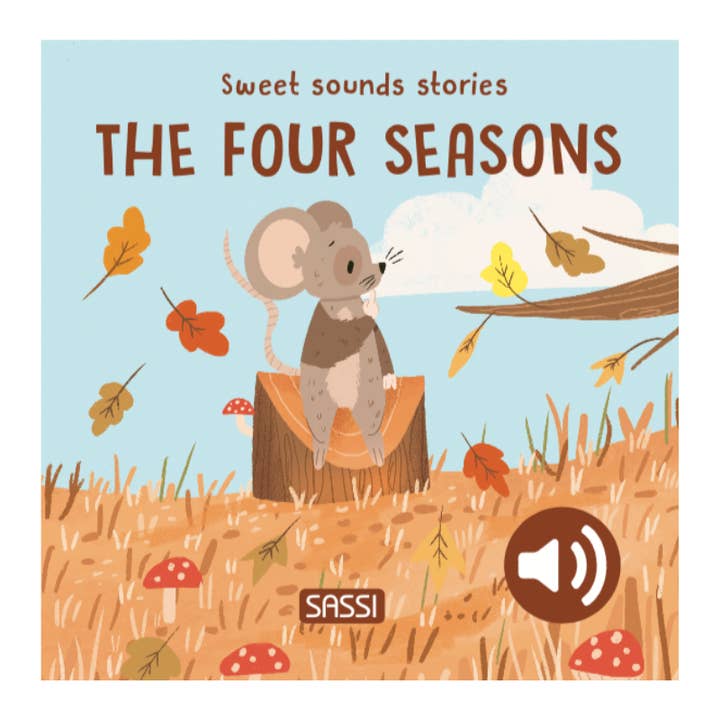 Sassi Board Book Sweet Sounds Stories - The Four Seasons for wholesale by Axis Toys & Gifts