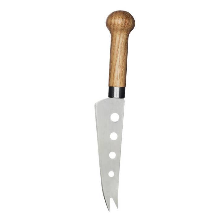 Sagaform Inc - Wholesale Cheese Spreader - Nature Cheese Knife, Wood/Stainless Steel