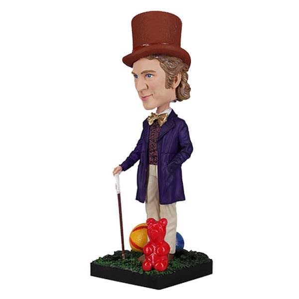 Royal Bobbles - Wholesale Decorative Figurine - Royal Bobbles Willy Wonka Collectible Bobblehead Statue1