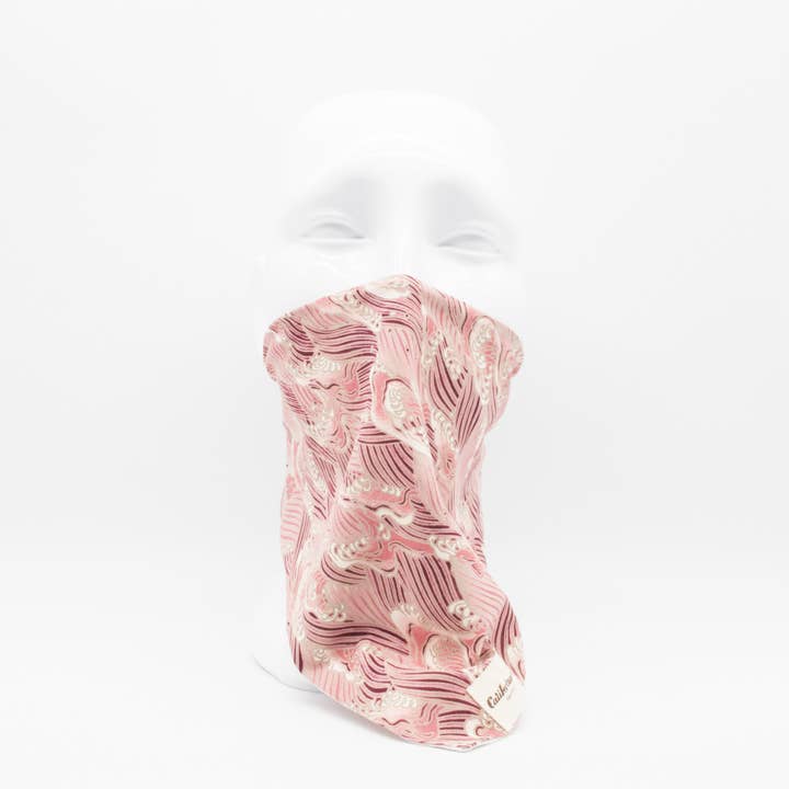 Maskdanna by Califortunate - Wholesale Non-Medical Disposable Mask - MASKDANNA WAVES ROSE0