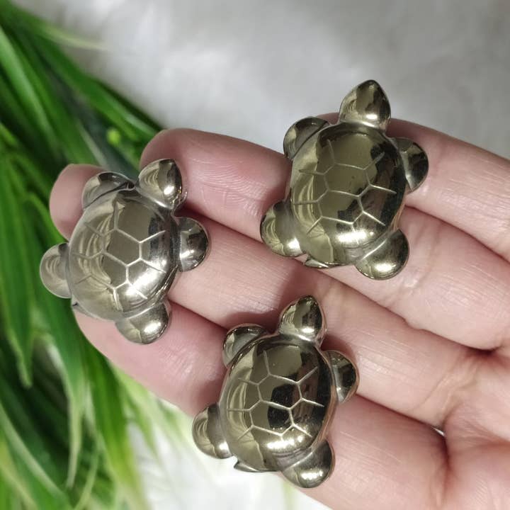 Wholesale Gold Pyrite Turtle Figurines |Bulk Crystal Animals and other Purchase Wholesale turtle. Free Returns & Net 60 Terms on Faire trending on Faire.