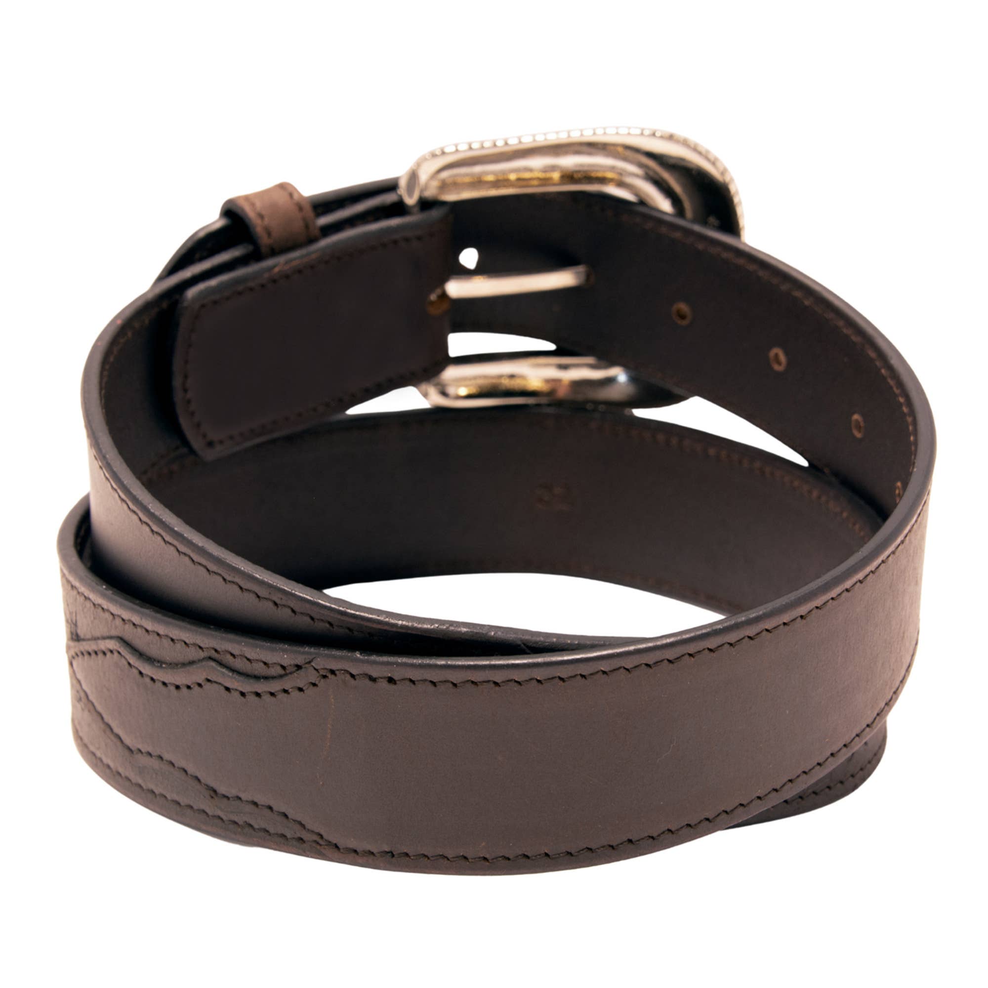 Western Express - Wholesale Belt - Unisex - Barbed Wire Top Grain Leather Belt3