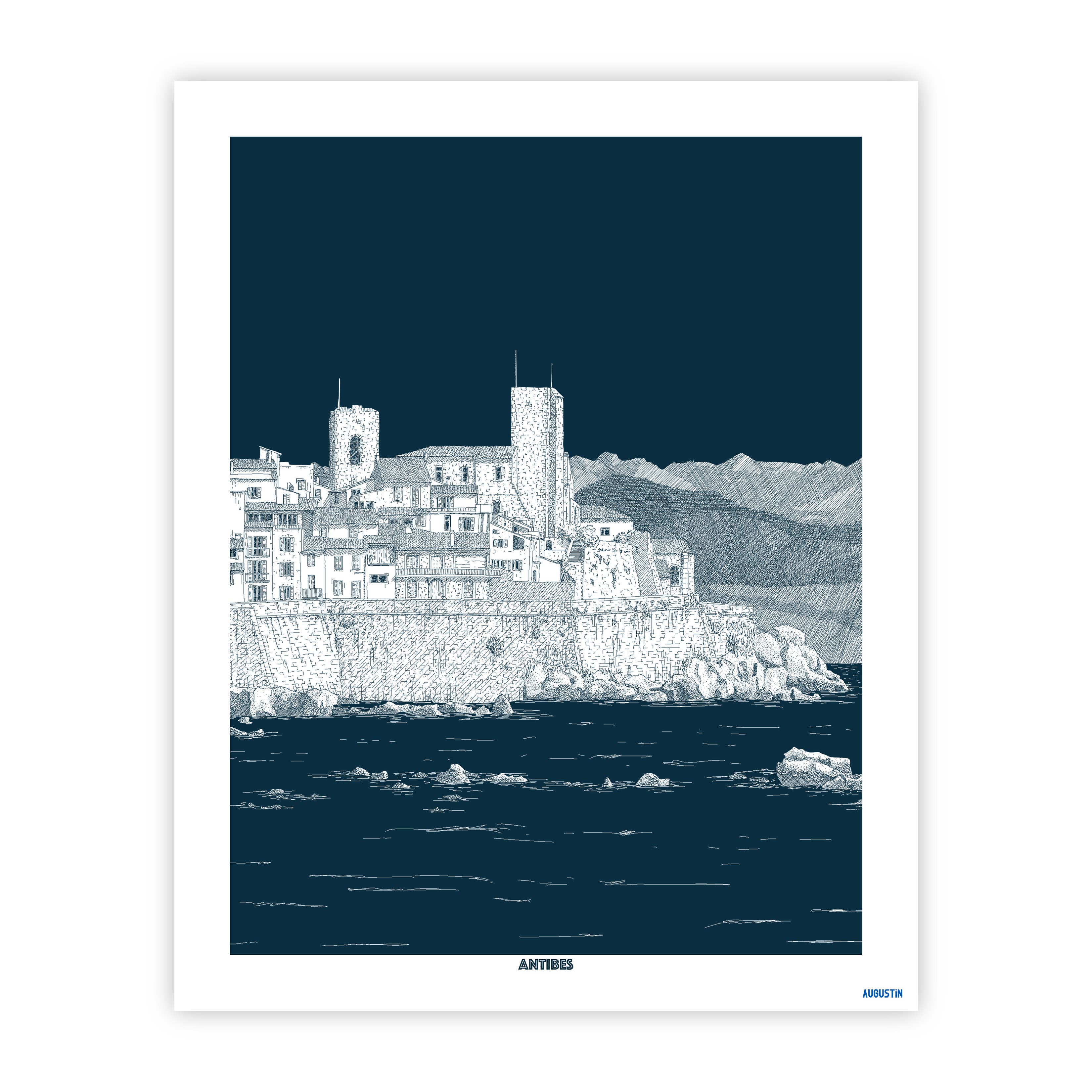 Augustin - Vendita all'ingrosso Poster - Antibes - manifesto0