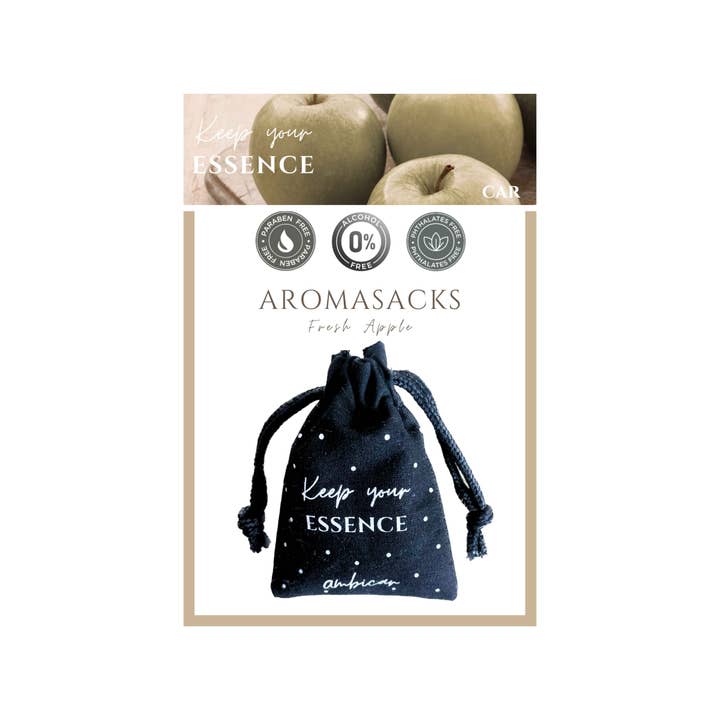Deodorante per auto - APPLE - Sacchetto decorativo profumato per la vendita all'ingrosso da parte di Keep Your Essence