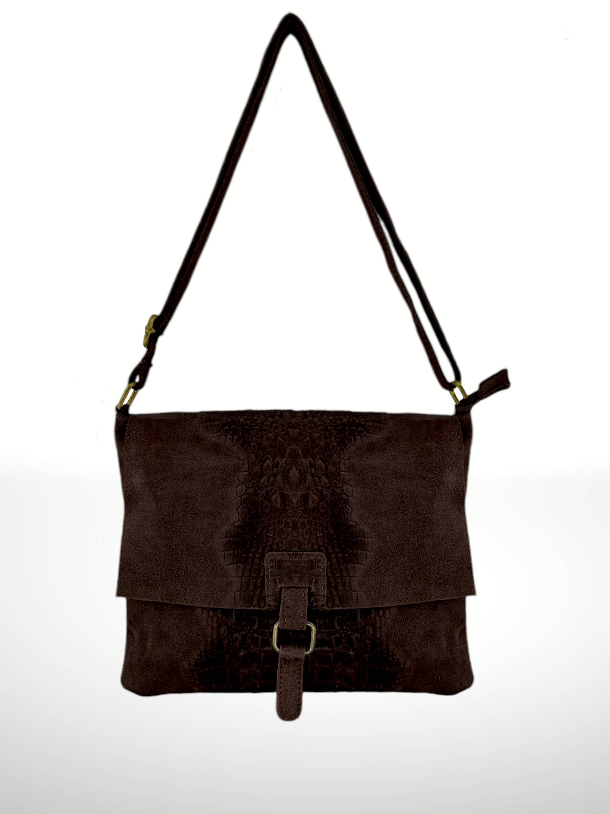 ITALIAN'S LEATHER - Vendita all'ingrosso Borsa a tracolla - Donna - Tracolla in pelle scamosciata Adina 1900338