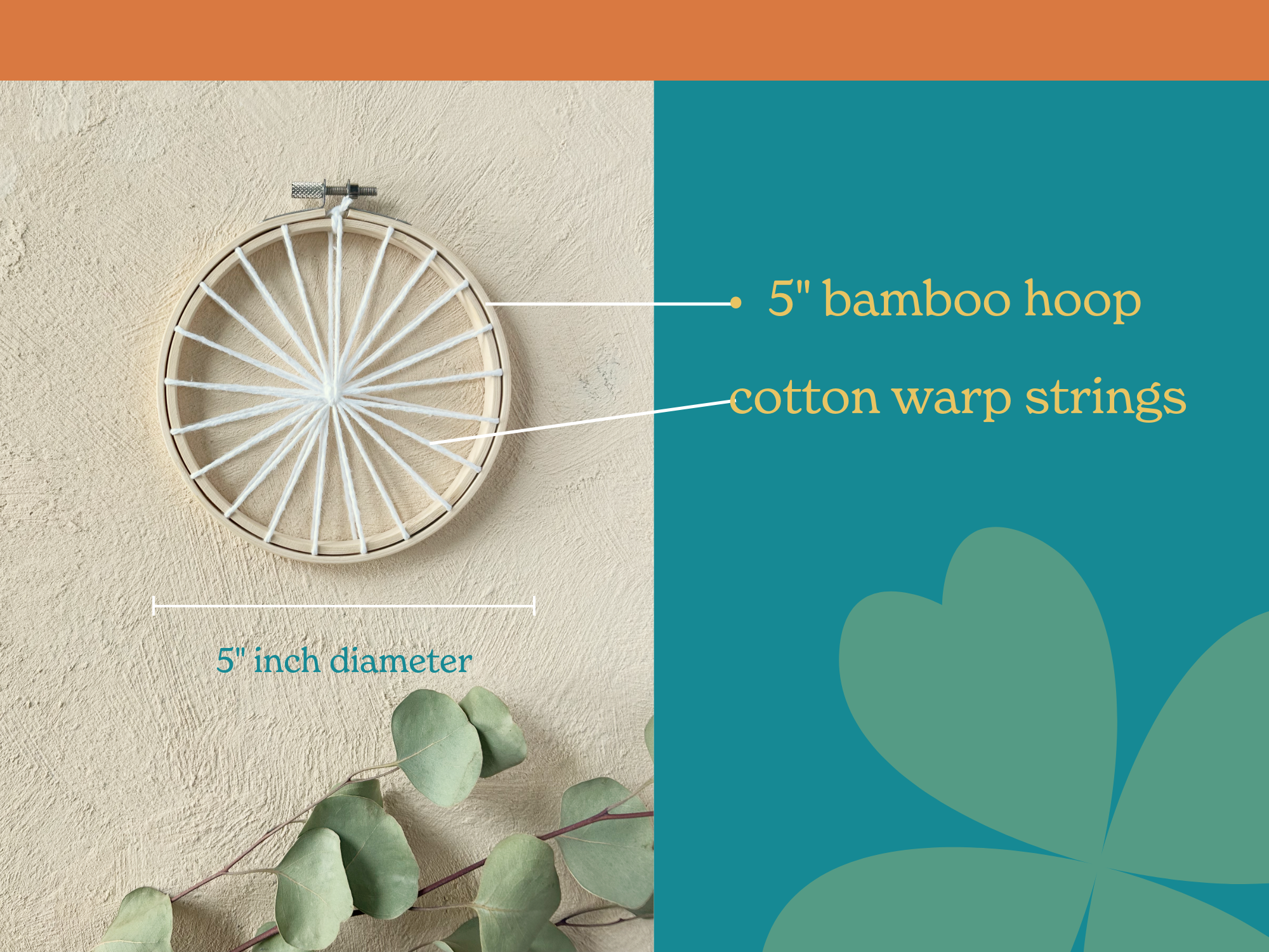 Euca Design - Wholesale DIY Craft Kit - DIY Round Weaving Kit | Beginner Friendly2