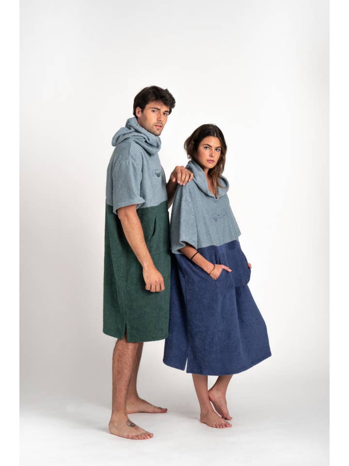 Humpier - Wholesale Poncho - Women's - Humpier Sunset Blue Poncho5