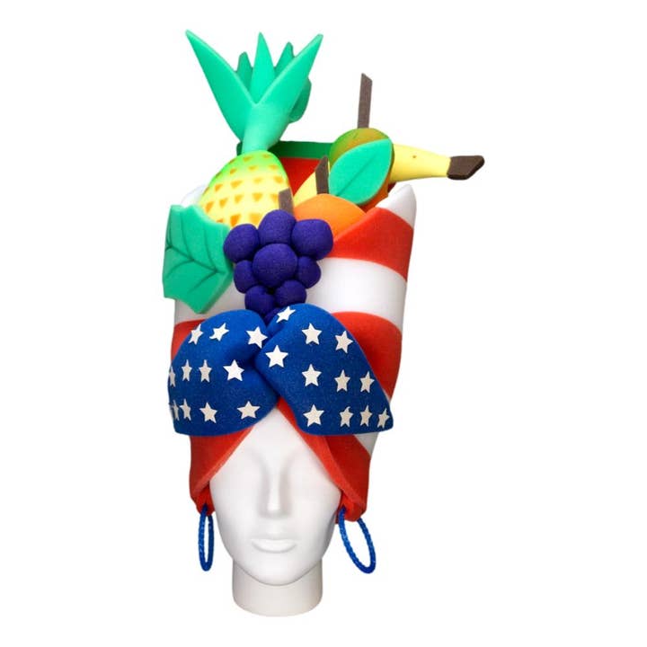 Foam Party Hats - Wholesale Party Hat/Crown - USA Carmen Miranda Hat