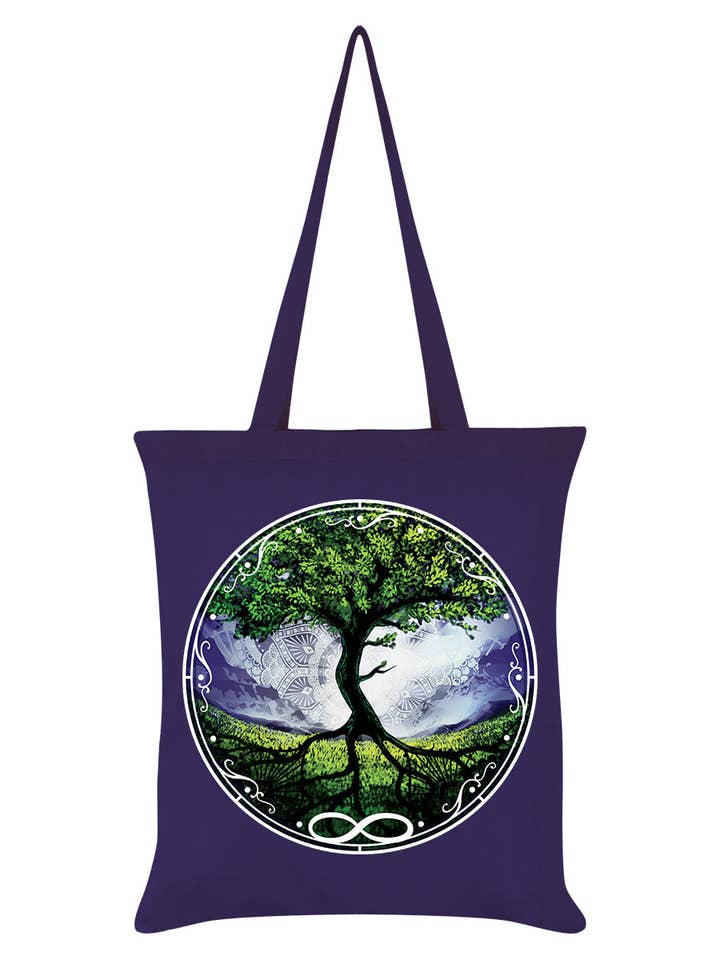 Spiritual Tree Of Life Lilla mulepose for engroshandel hos Grindstore