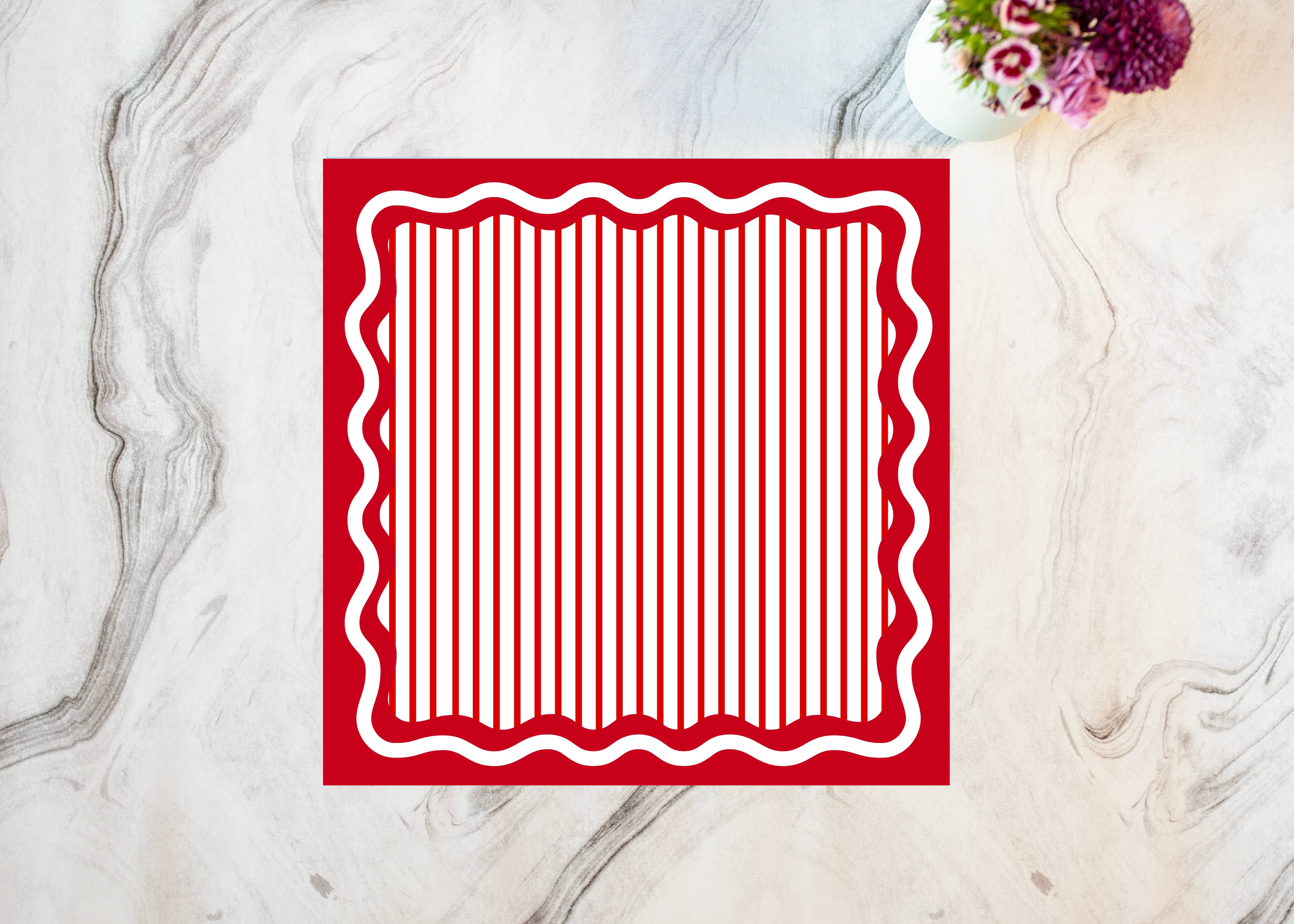 Shop Damus - Wholesale Disposable Placemat - Cherry Red Paper Placemats 4