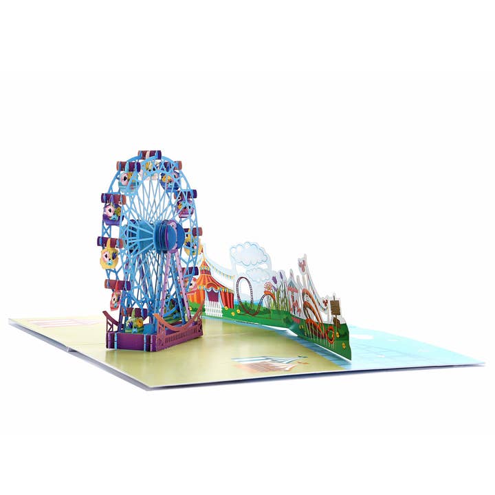 Liif Pop Up Card - Venta al por mayor Tarjetas de felicitación - Tarjeta Pop UP del parque de atracciones