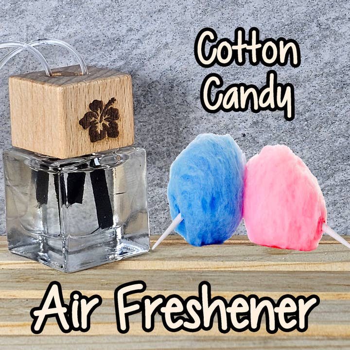 Cotton Candy Car Air Freshener for wholesale by Ohana Scents