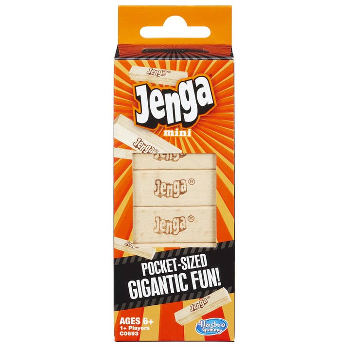 HASBRO - Hasbro Jenga Mini Game for wholesale by Everyday Supply Co