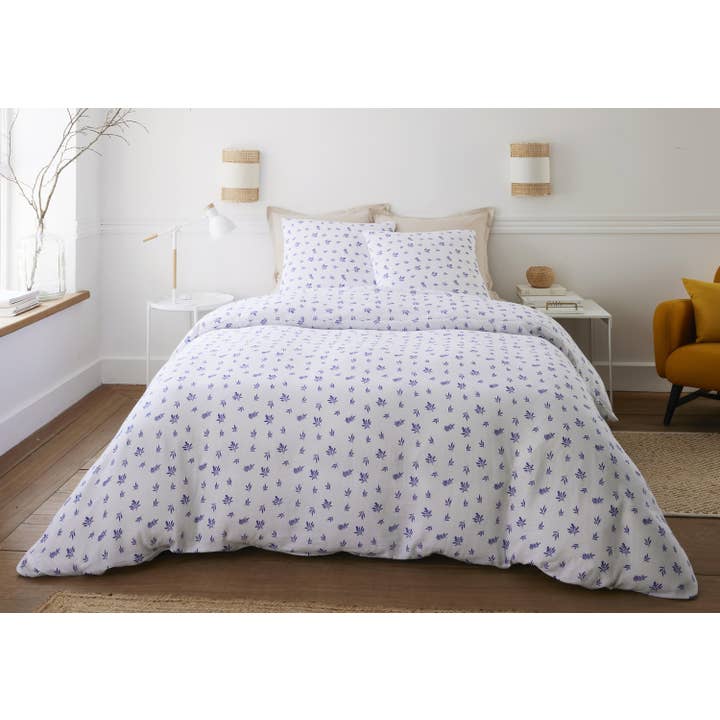3-Piece Duvet Cover Set 260x240cm 100% Cotton Gauze Printed Louca for wholesale by BATON ROUGE