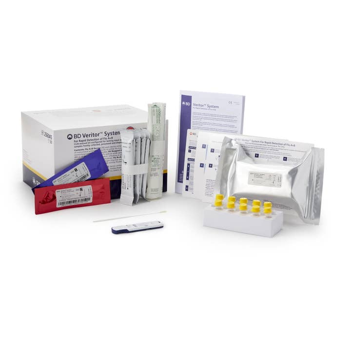 BD Veritor™ System Flu A+B, CLIA-Waived Kit for wholesale by Mid East Canadian pharmaceutical