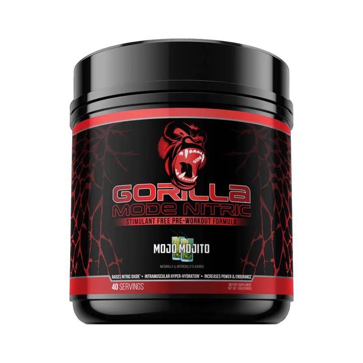Campus Protein - Wholesale Oral Supplement/Vitamin - Gorilla Mind Gorilla Mode Nitric Stim-Free Pre-Workout12