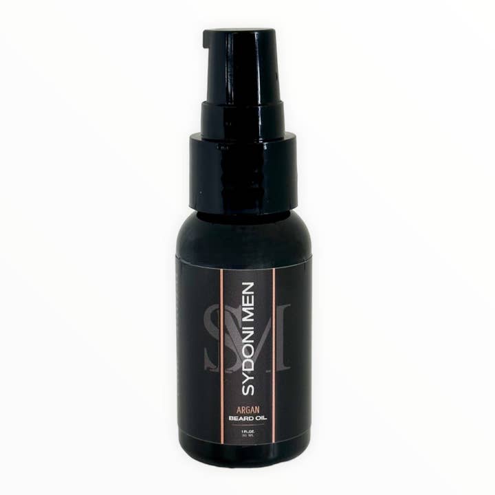 ARGAN BEARD OIL with COCONUT AND BABASSU OILS 1 fl. oz. for wholesale by Sydoni Skincare and Beauty, Inc.
