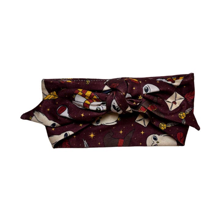 Bandeau pour bébé à nouer - Expelliarmus ! pour la vente par Junque Food Headband Hair Accessories