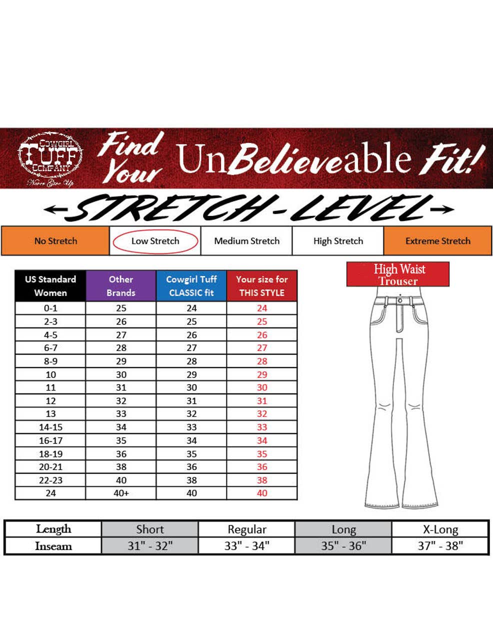Medium tvätt Boot-ee Byxa för wholesale på Faire2